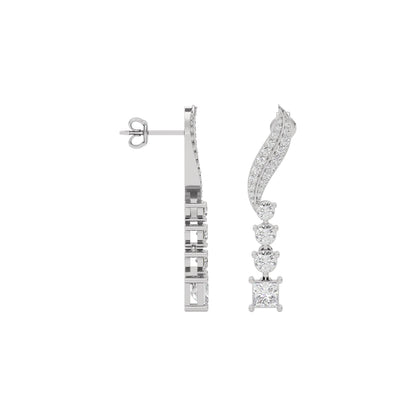 Mystic Aurora Diamond Earrings