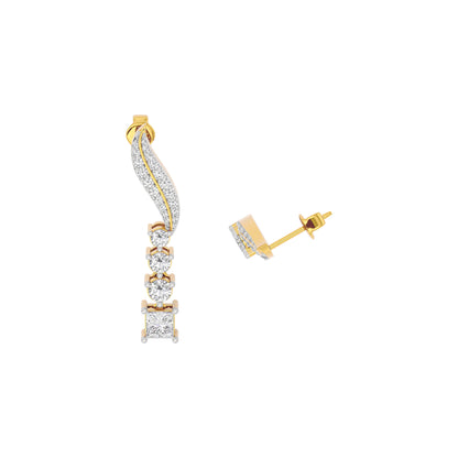 Mystic Aurora Diamond Earrings