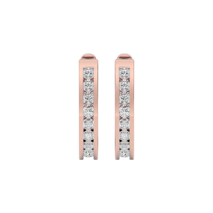 Sparkling Mirage Diamond Earring 18 KT / Rose Gold