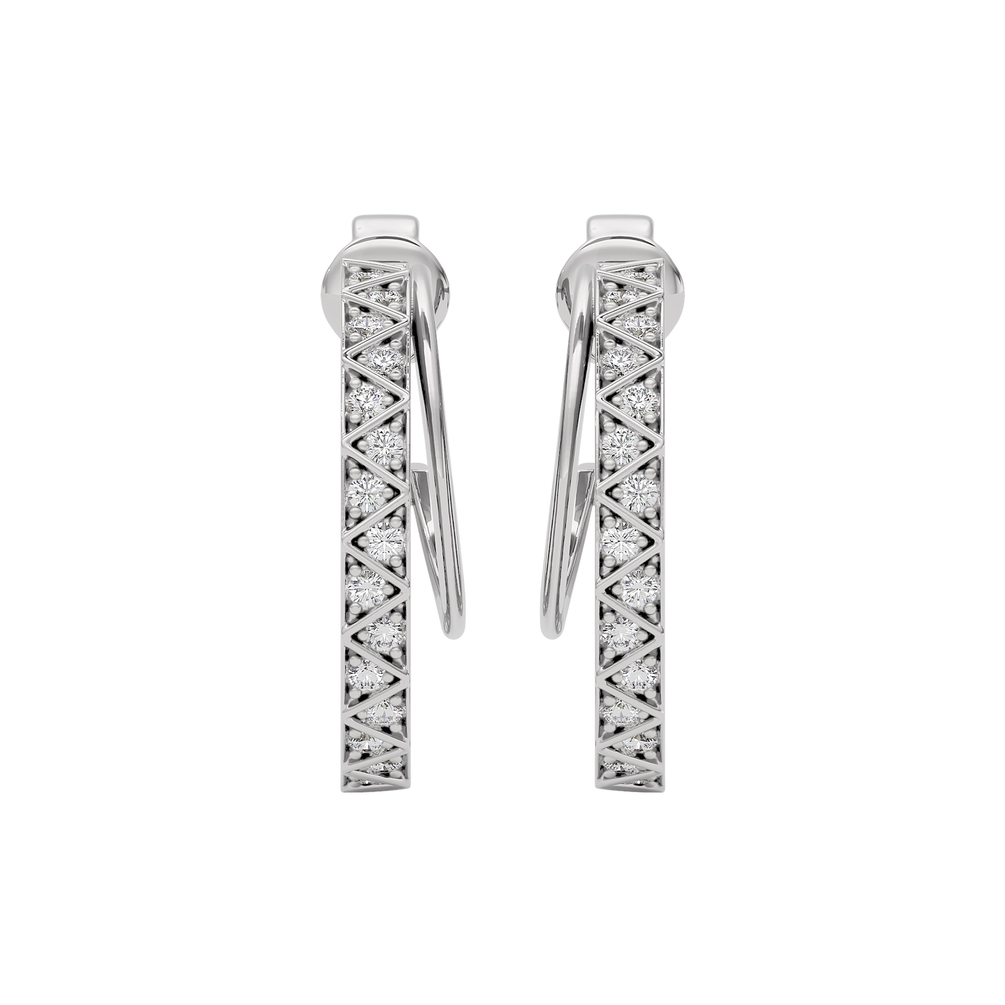 Radiant Allure Diamond Earring