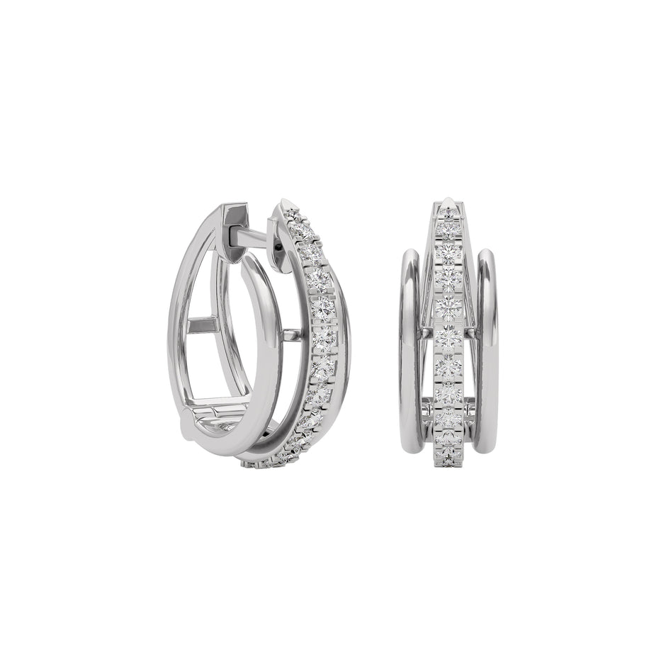 Seraphic Diamond Earrings