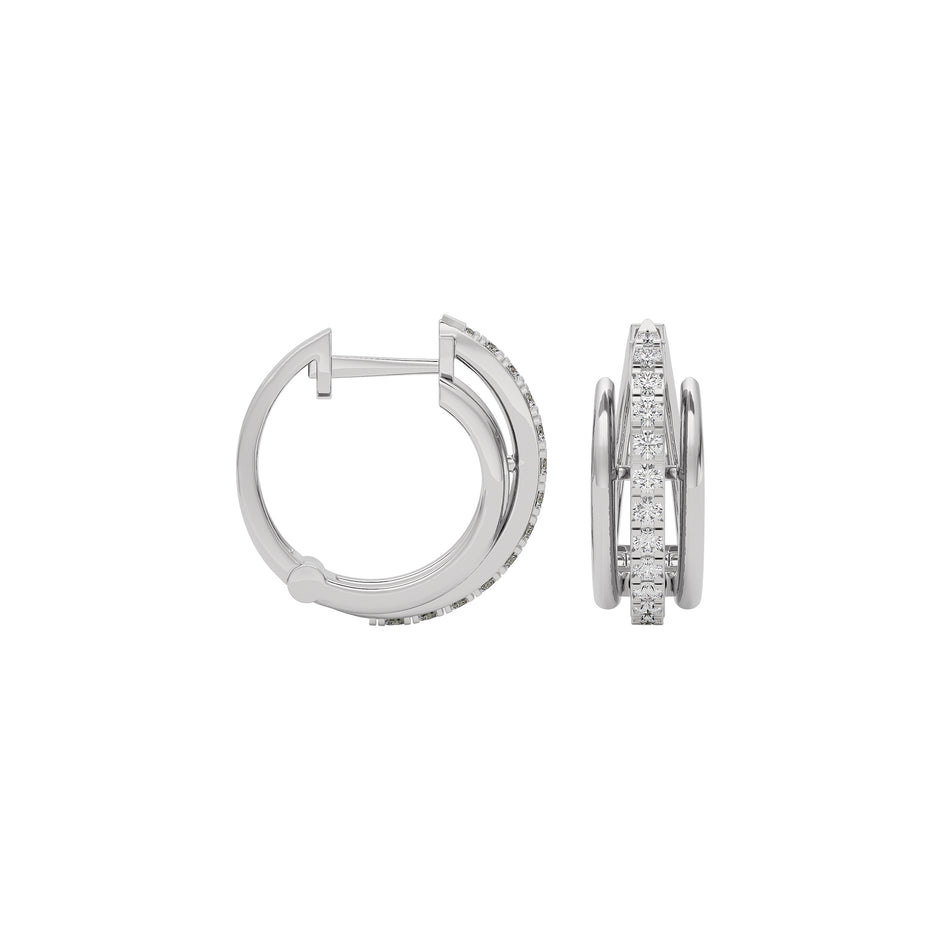 Seraphic Diamond Earrings