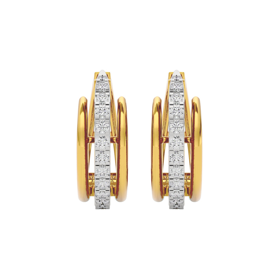 Seraphic Diamond Earrings