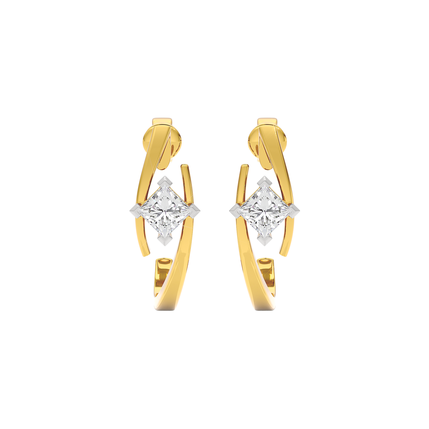 Diamond River Earring