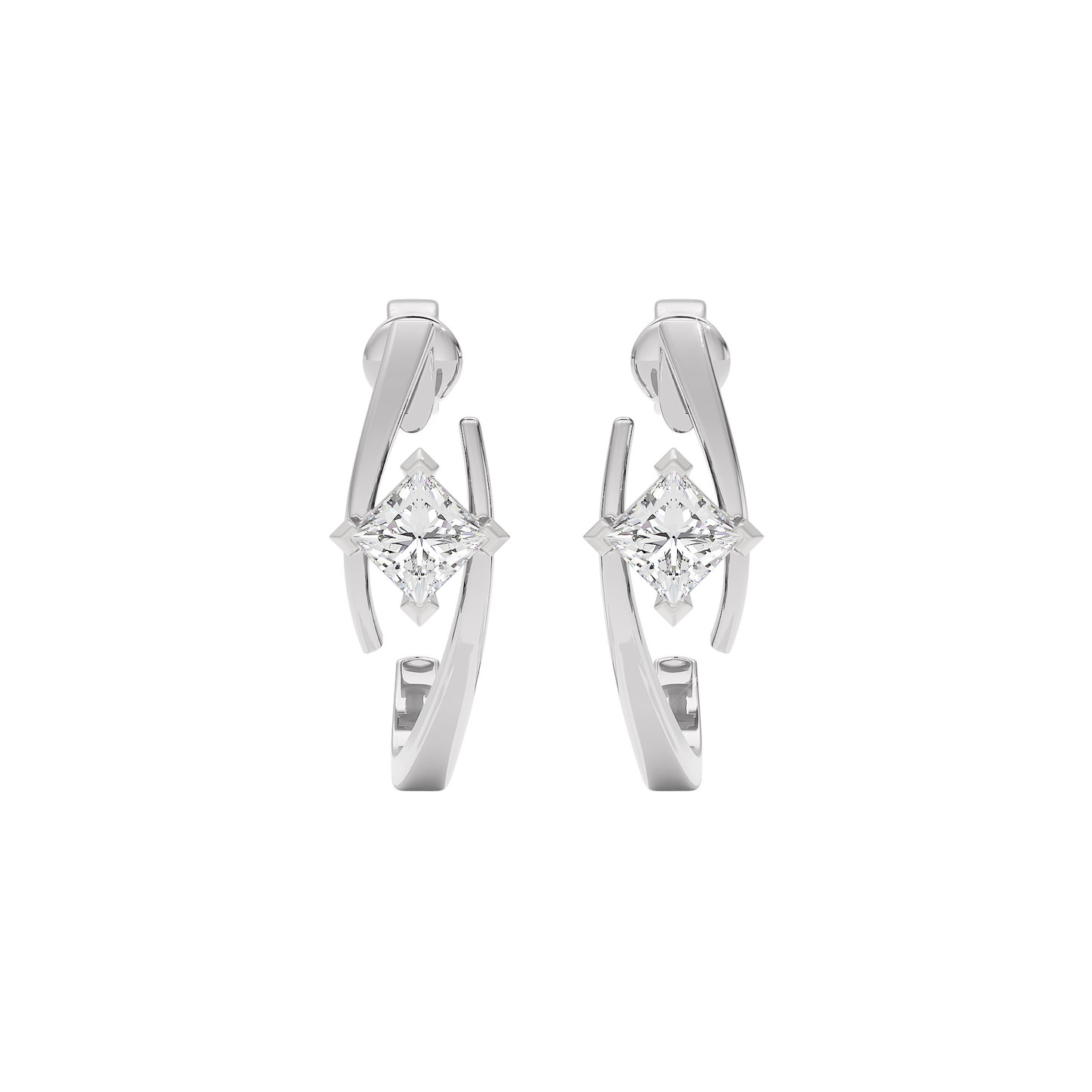 Diamond River Earring