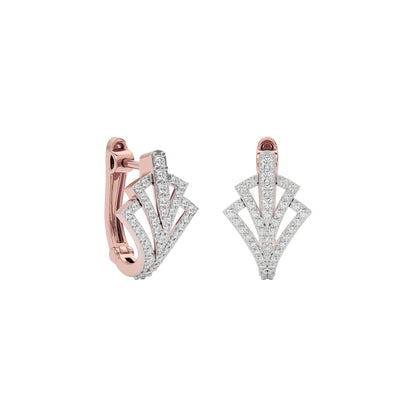 Opulent Radiance Diamond Earrings