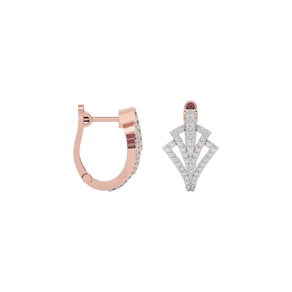 Opulent Radiance Diamond Earrings