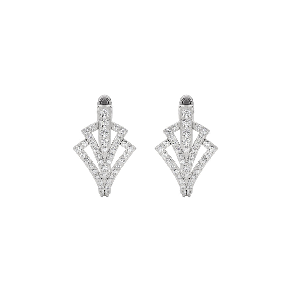 Opulent Radiance Diamond Earrings
