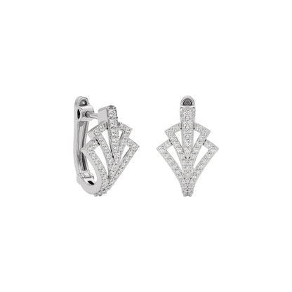 Opulent Radiance Diamond Earrings