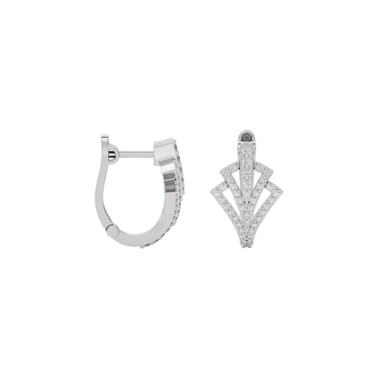Opulent Radiance Diamond Earrings
