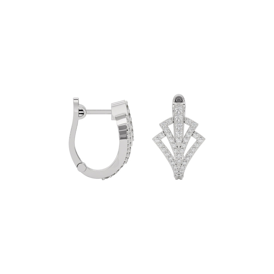 Opulent Radiance Diamond Earrings