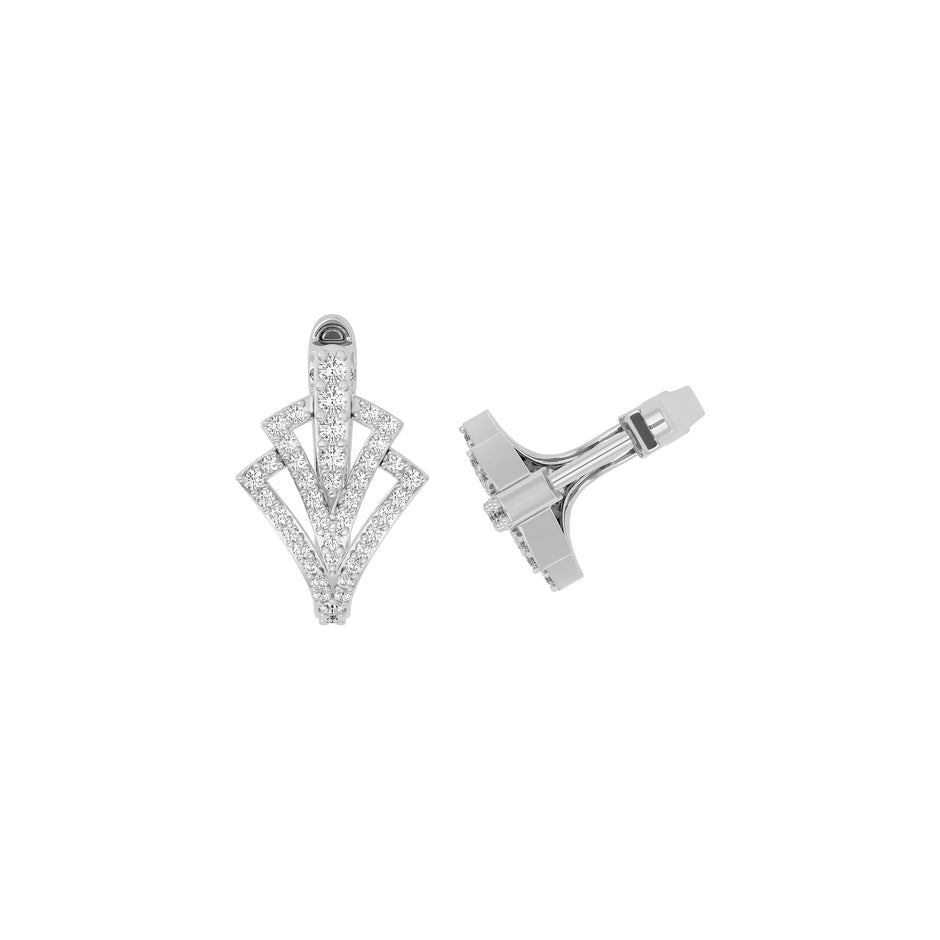 Opulent Radiance Diamond Earrings