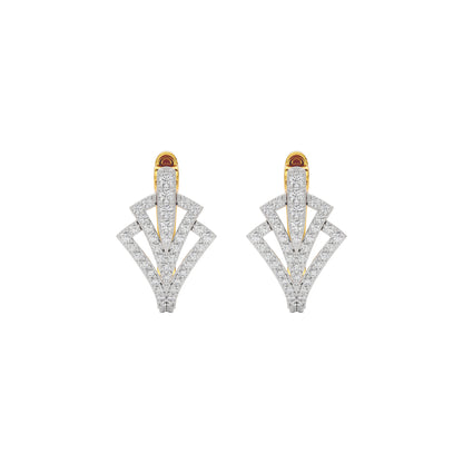 Opulent Radiance Diamond Earrings