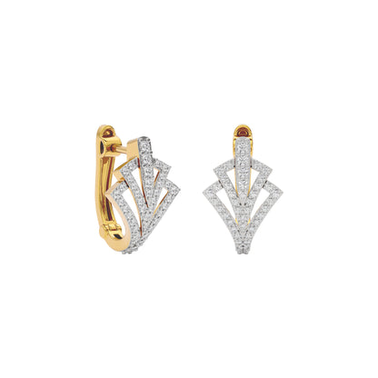 Opulent Radiance Diamond Earrings