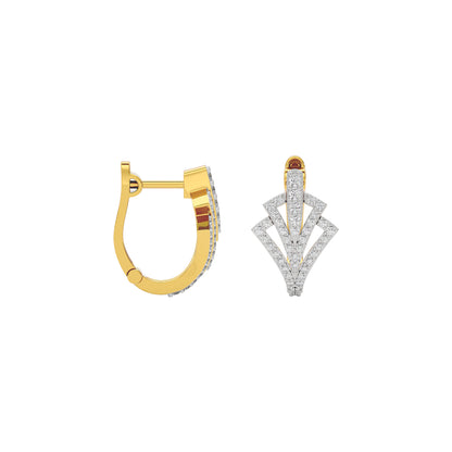 Opulent Radiance Diamond Earrings