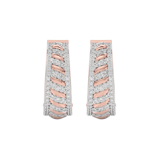 Angelic Glow Diamond Earring 18 KT / Rose Gold