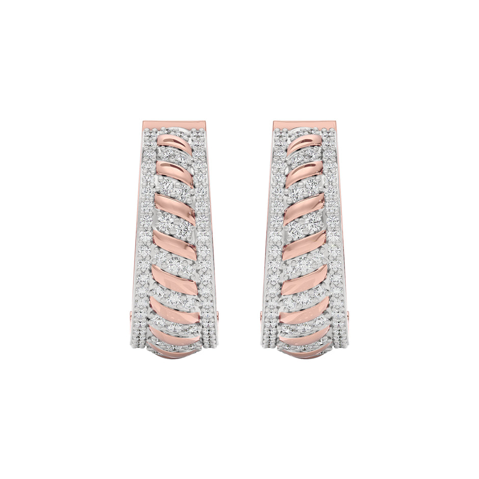 Angelic Glow Diamond Earring 18 KT / Rose Gold