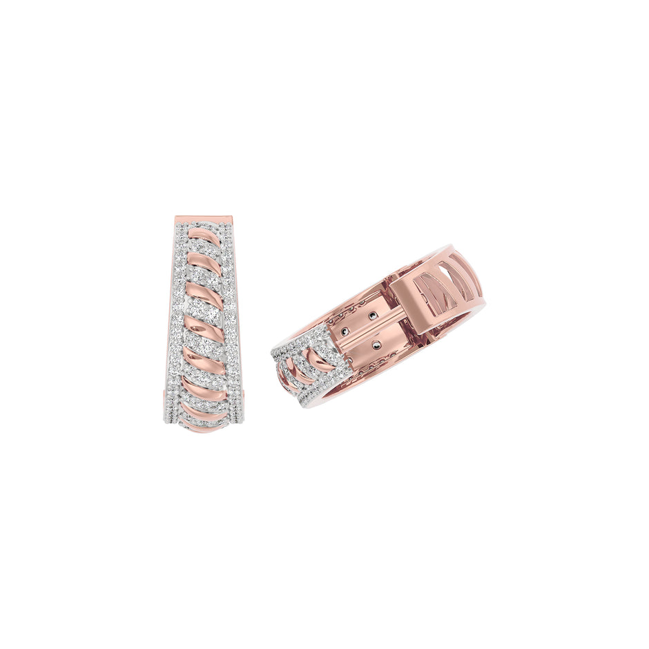 Angelic Glow Diamond Earring 18 KT / Rose Gold