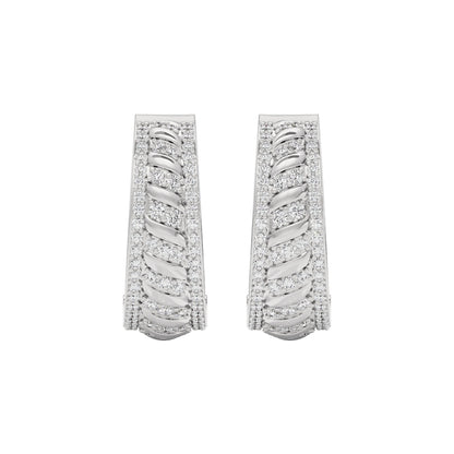 Angelic Glow Diamond Earring 18 KT / White Gold