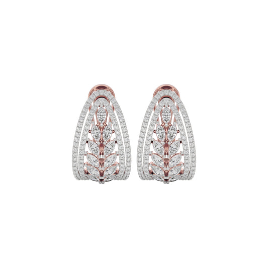 Opal Mirage Diamond Earrings