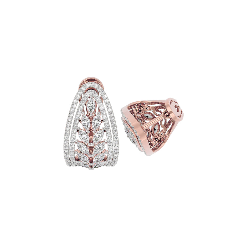 Opal Mirage Diamond Earrings