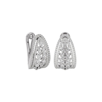 Opal Mirage Diamond Earrings