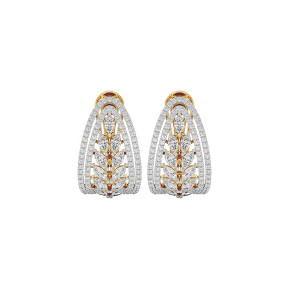 Opal Mirage Diamond Earrings