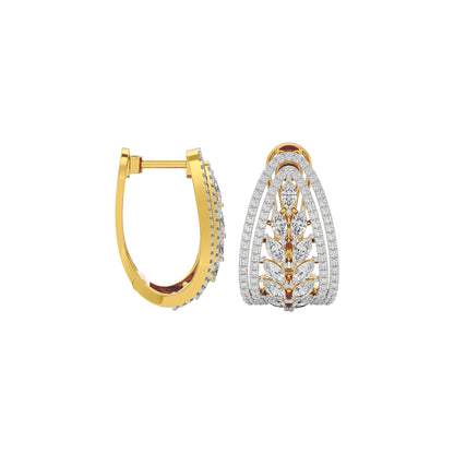 Opal Mirage Diamond Earrings