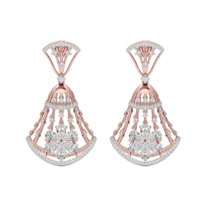 Glittering Shine Diamond Earring