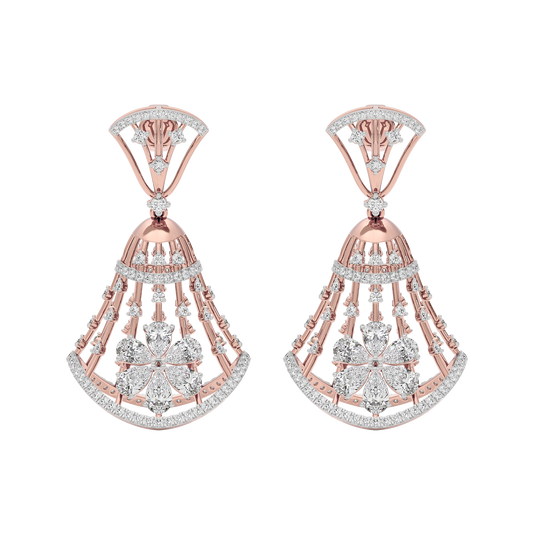 Glittering Shine Diamond Earring