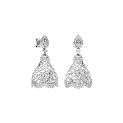 Luxe Twilight Diamond Earring 18 KT / White Gold