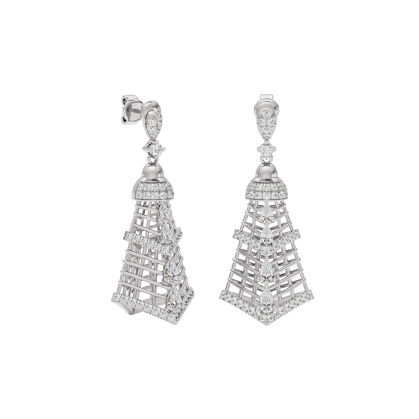 Glimmerstone Diamond Earring