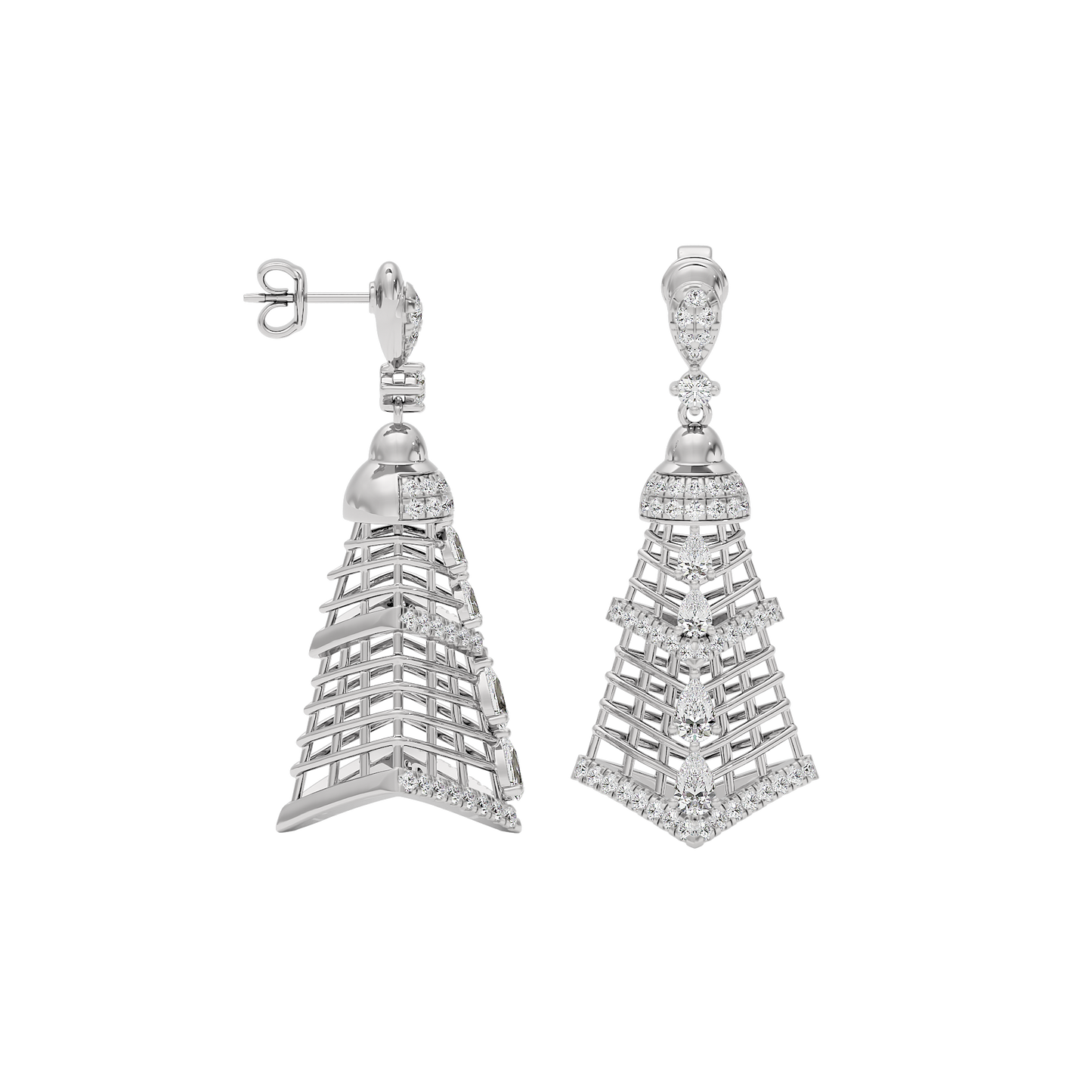 Glimmerstone Diamond Earring