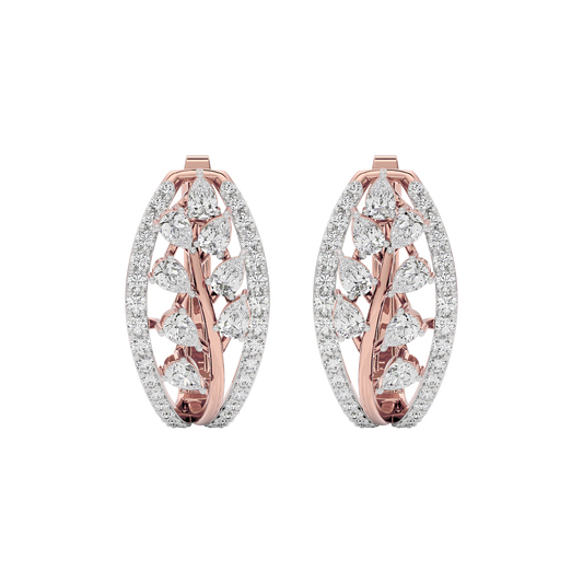 Pure Opal Diamond Earring