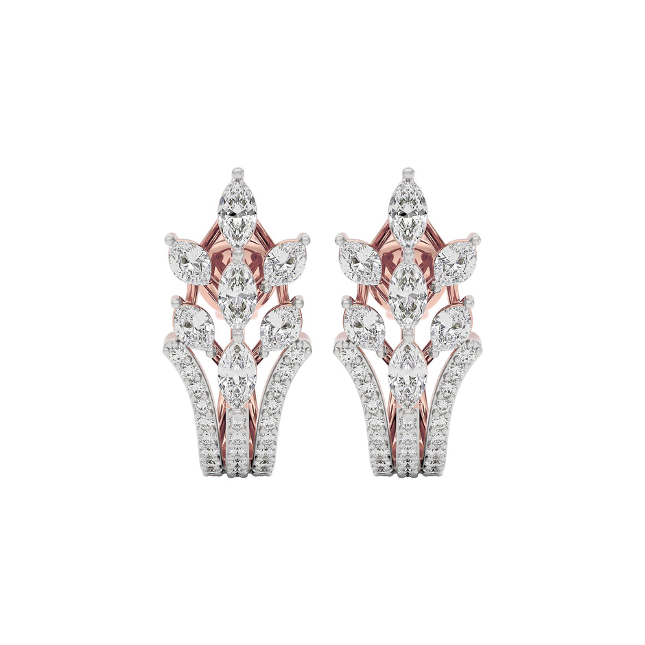 Eternal Gem Diamond Earring 18 KT / Rose Gold