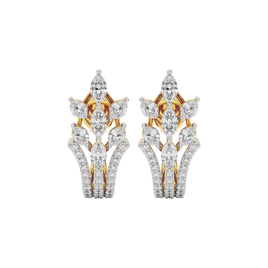 Eternal Gem Diamond Earring 18 KT / Yellow Gold
