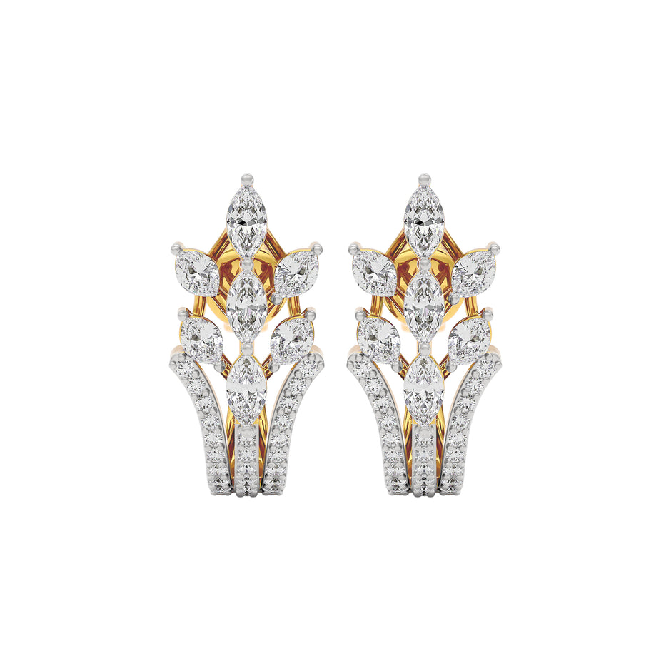 Eternal Gem Diamond Earring 18 KT / Yellow Gold