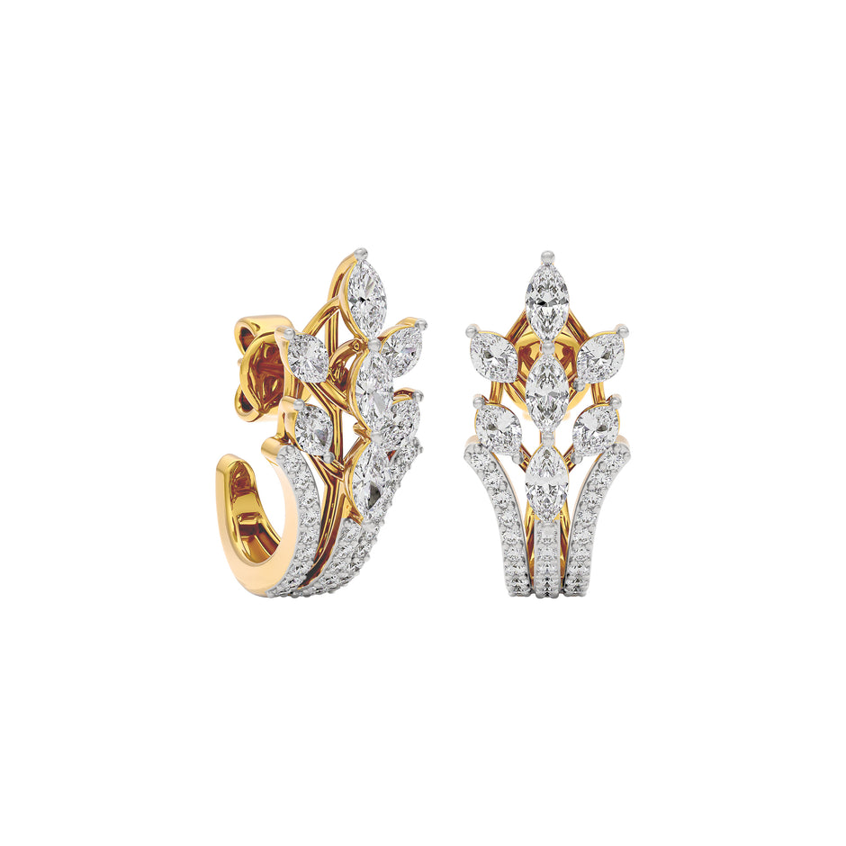 Eternal Gem Diamond Earring 18 KT / Yellow Gold