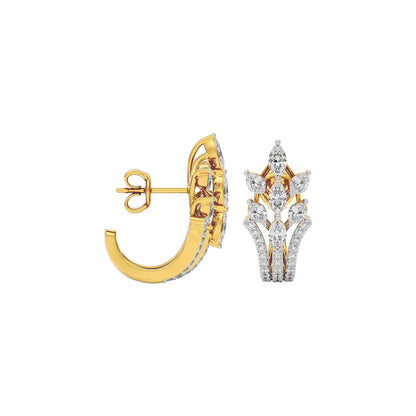 Eternal Gem Diamond Earring 18 KT / Yellow Gold