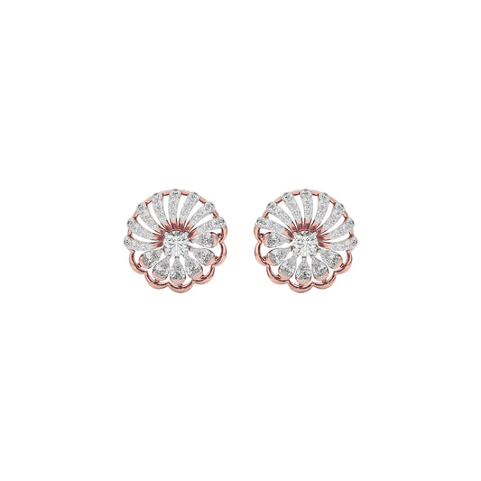 Shining Star Diamond Earring 18 KT / Rose Gold