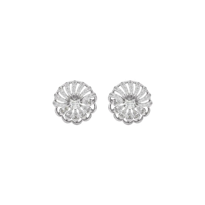 Shining Star Diamond Earring 18 KT / White Gold