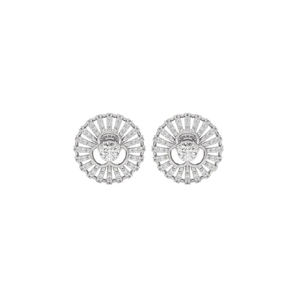 Diamond Cascade Glow Earring 18 KT / White Gold