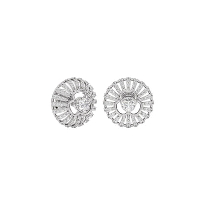 Diamond Cascade Glow Earring 18 KT / White Gold