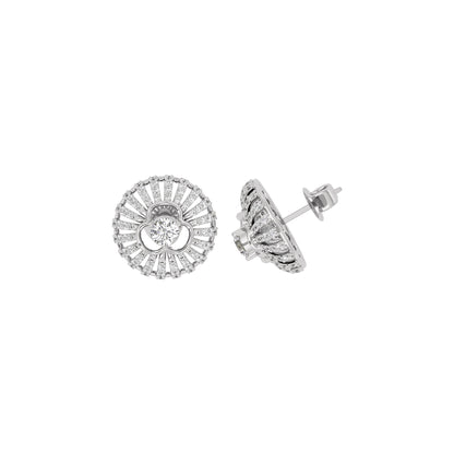 Diamond Cascade Glow Earring 18 KT / White Gold