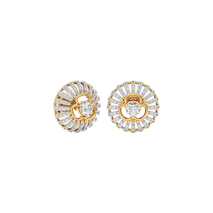 Diamond Cascade Glow Earring 18 KT / Yellow Gold