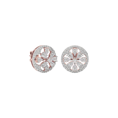 Regal Spark Diamond Earring 18 KT / Rose Gold