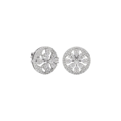 Regal Spark Diamond Earring 18 KT / White Gold