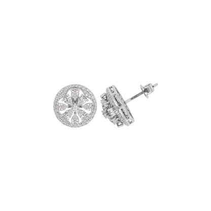 Regal Spark Diamond Earring 18 KT / White Gold