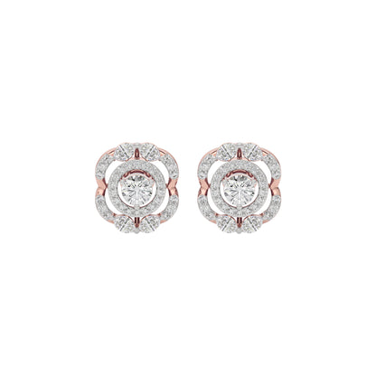 Diamond Serenity Earring 18 KT / Rose Gold