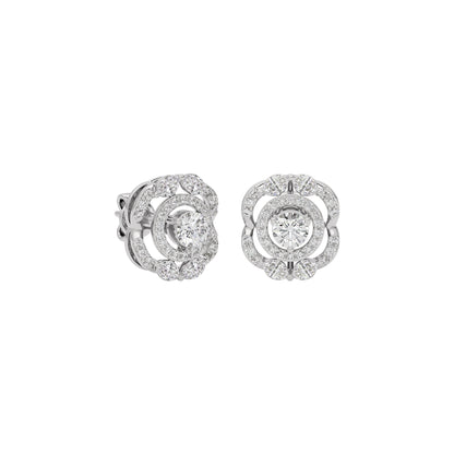 Diamond Serenity Earring 18 KT / White Gold